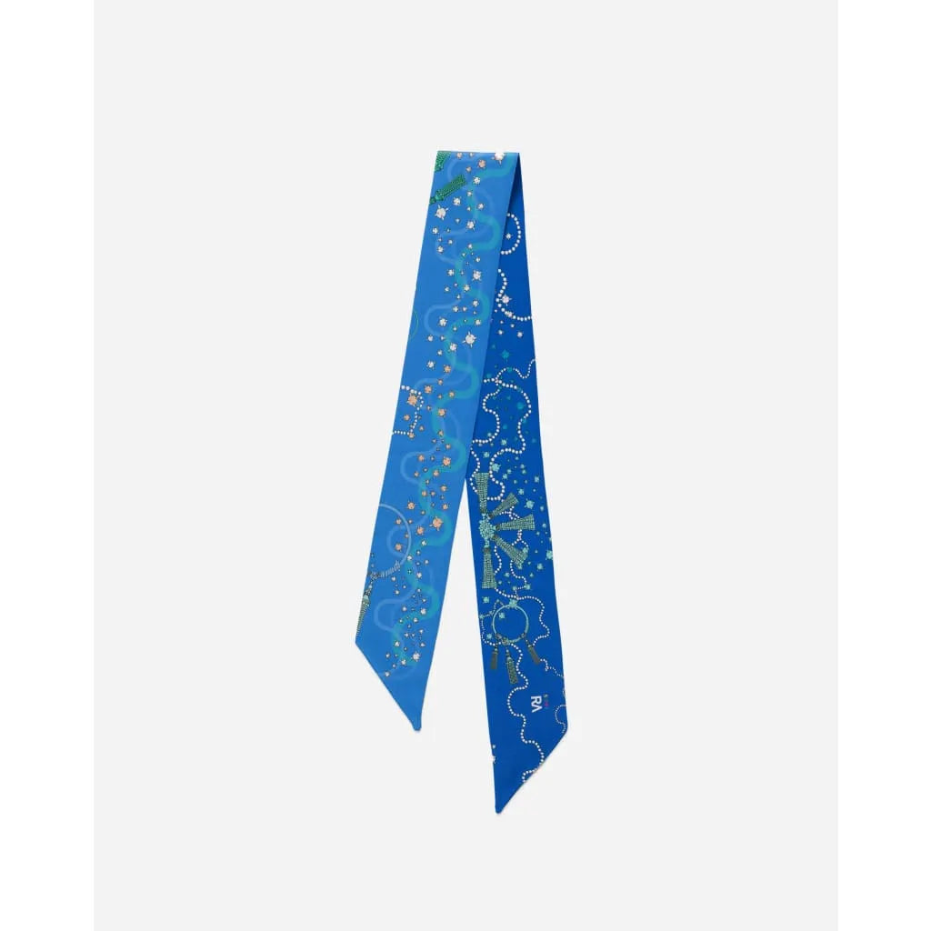 Foulard bandeau « Les diamants bleus» - Bleu - Foulard