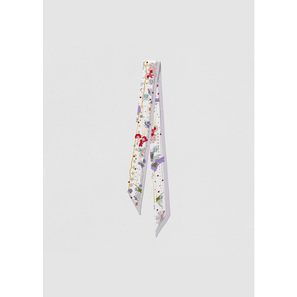 Foulard bandeau long VR « La colombe » xccscss.