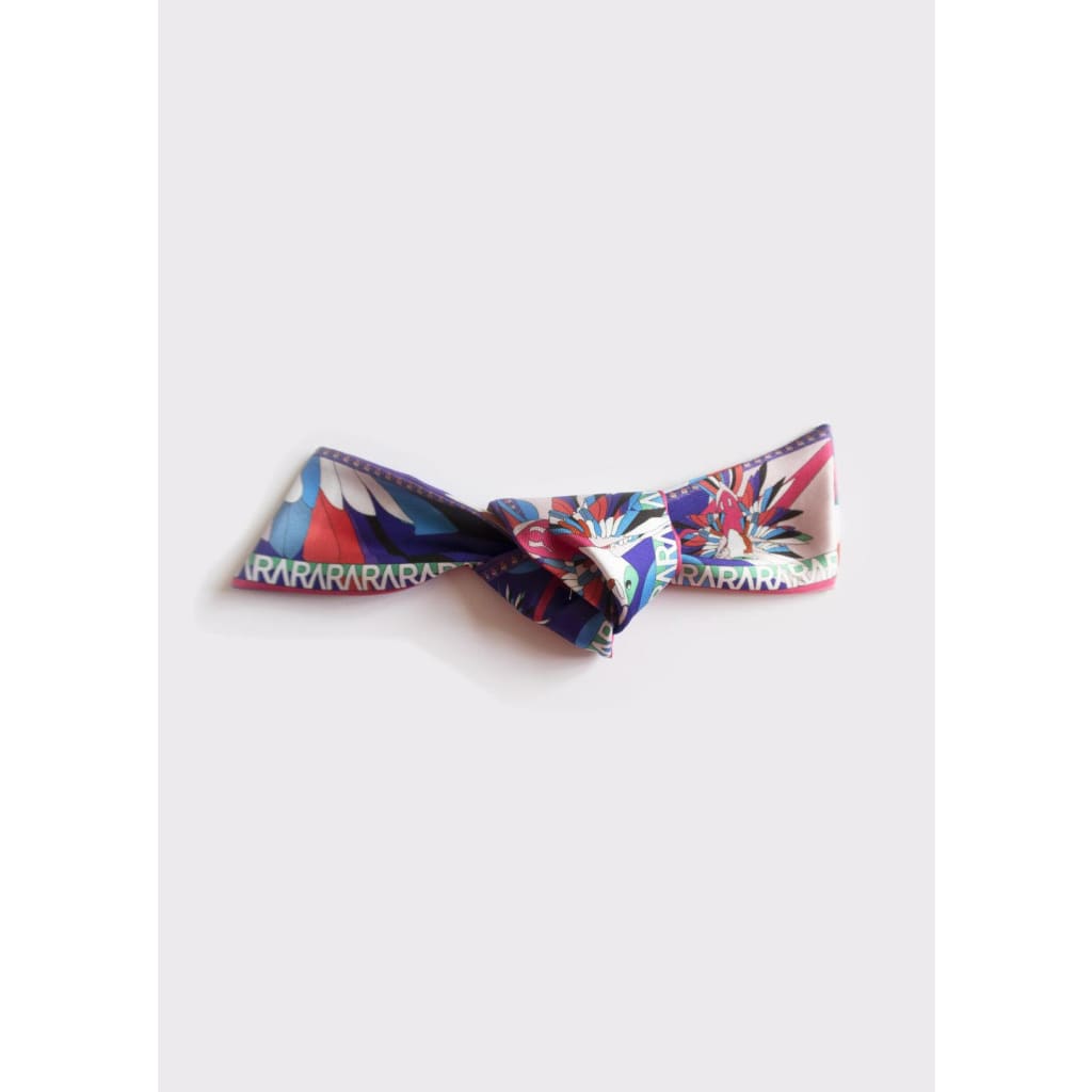 Foulard ruban Virginie Riou "Le petit colibri" xccscss.
