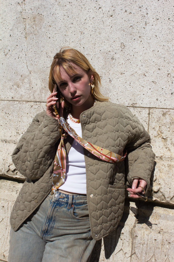 Bandoulière de téléphone, boite à bijoux gold, gold 