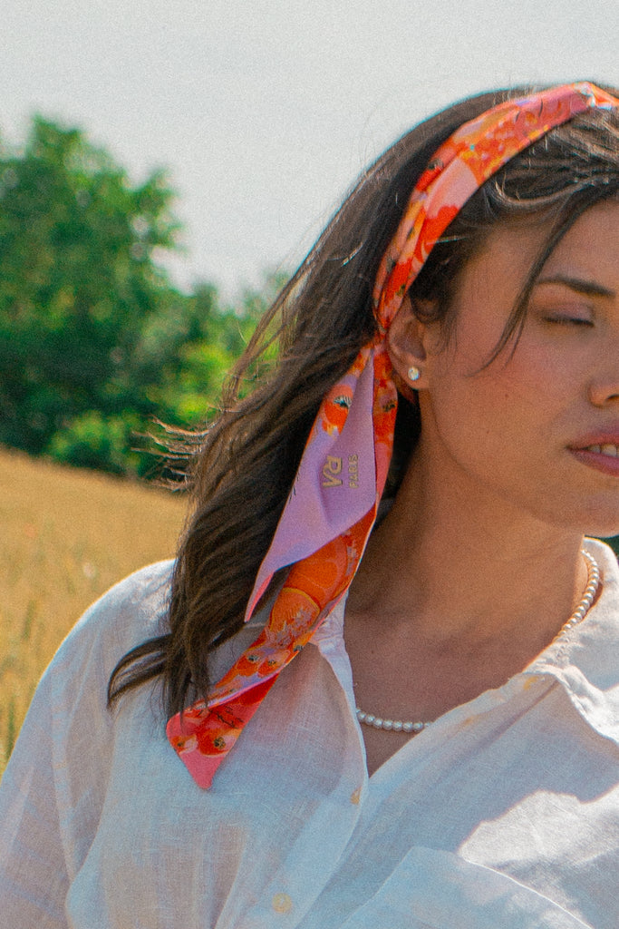 Bandeau ceinture, Le calamondin, orange