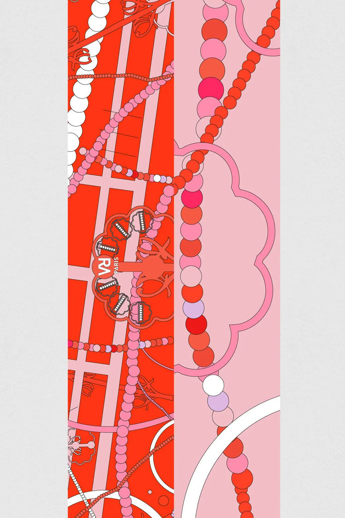 Bandoulière de téléphone, boite à bijoux rouge, rouge 