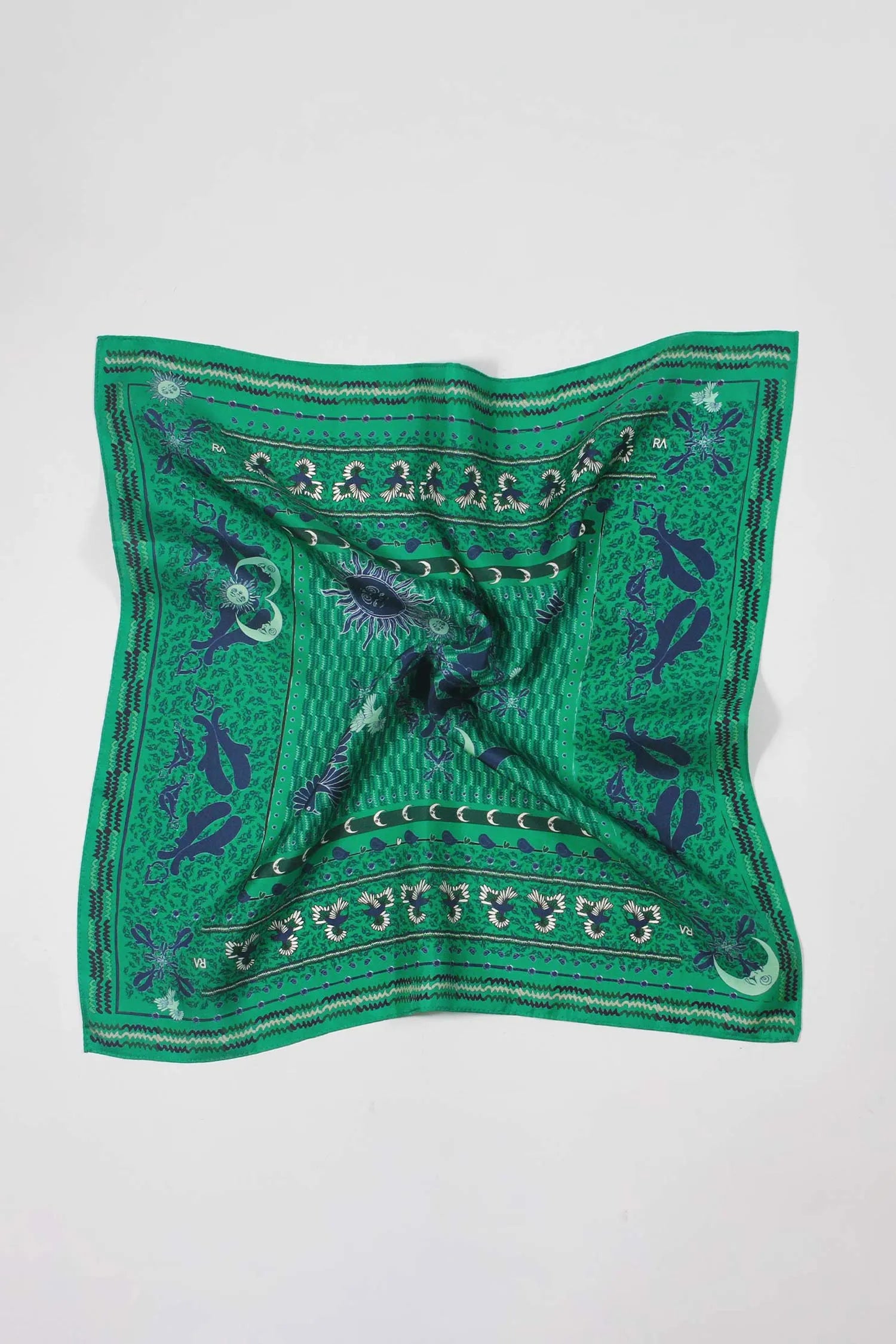 WANYING Foulard carré pour homme avec boucle en cuir - Multifonction - Bandanas - Vintage rétro - 58 x 58 cm - Blanc à pois noirs, Blanc à pois noirs, 58 x 58 cm
