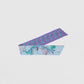 Ruban foulard "La petite libellule mauve"