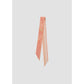 Foulard bandeau long en soie Virginie Riou « Le colibri rose » xccscss.