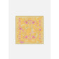 Foulard carré 65cm en coton soie Virginie Riou « Bandana le citronnier »