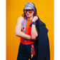 Ruban foulard Les petit chamans oranges - orange - Ruban